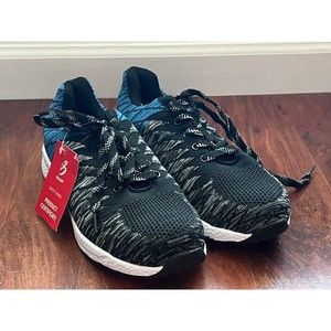 NEW NWT Belilent Blue Black Men’s Steel Toed Work Shoes Sneakers Euro 43 US 9.5